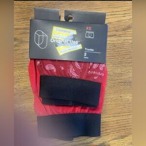 Original Use Men's Trunks Underwear 95% Cotton 2pk XS Extra Small NWT